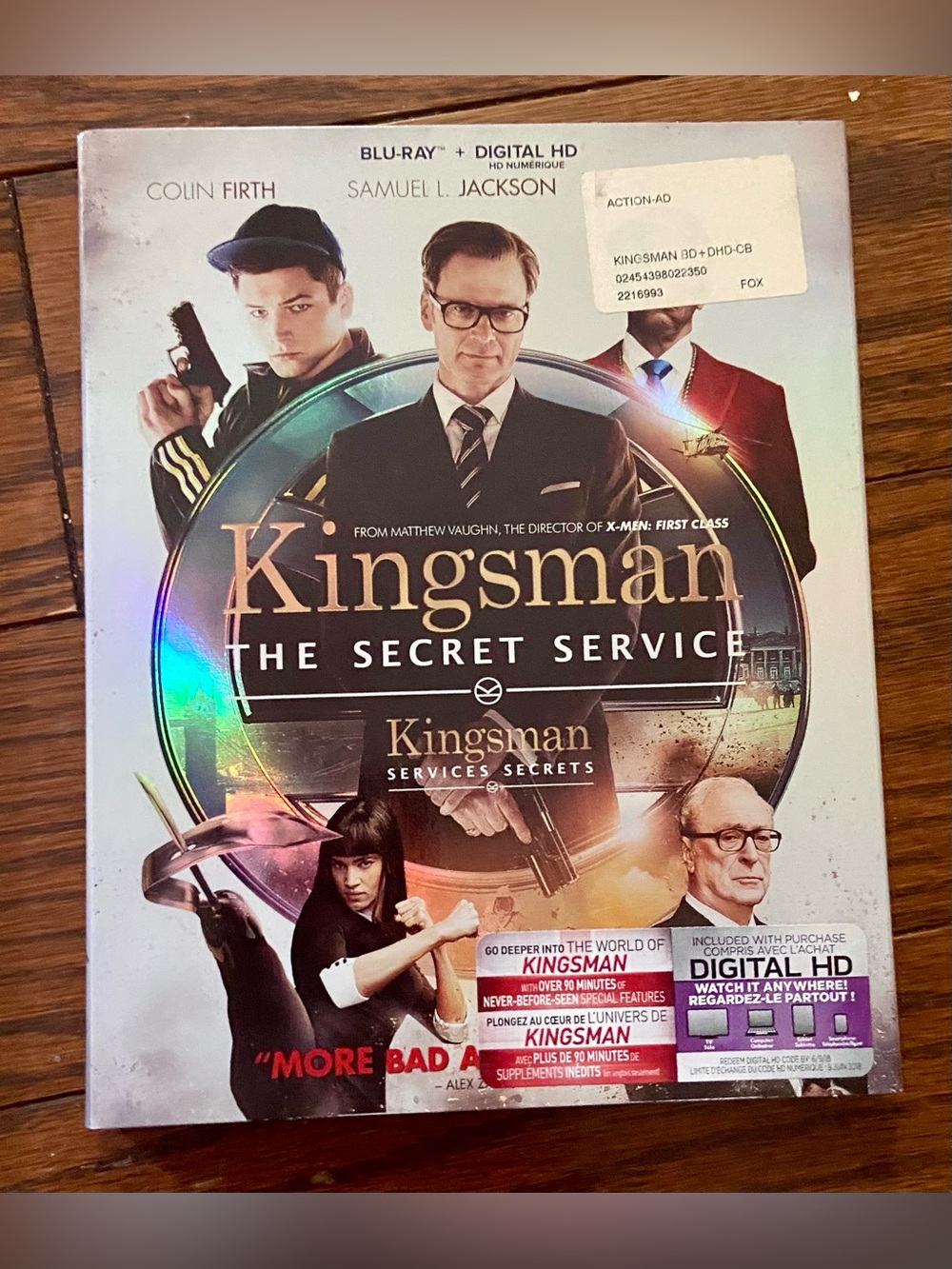 Kingsman: The Secret Service Blu-ray + Digital HD - White Cover